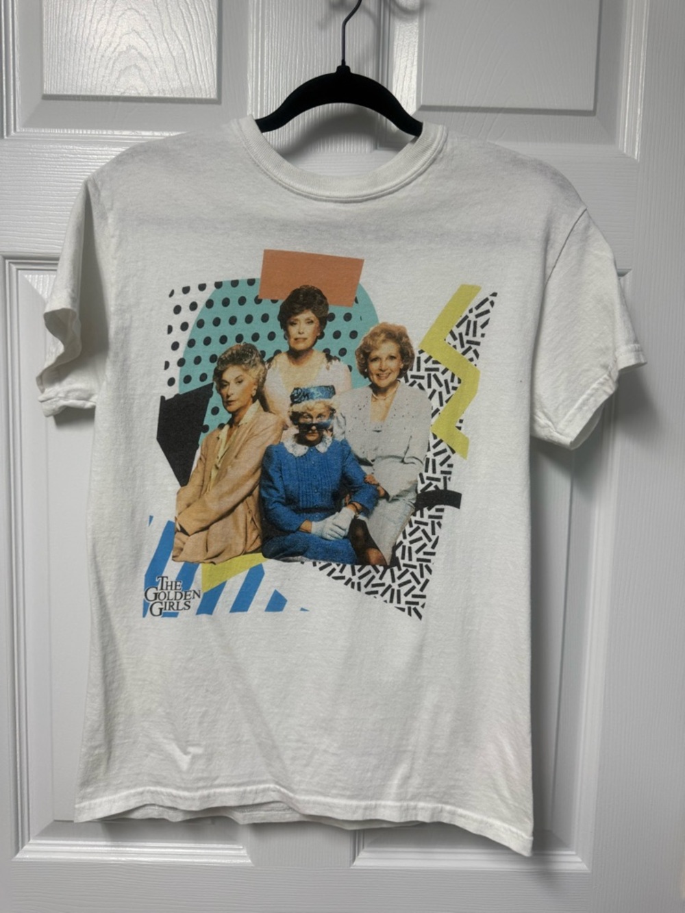 White The Golden Girls Graphic Short Sleeve Tee